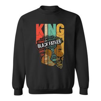 Mens Strong Black King Juneteeth African American Father Day 23 Shirt Sweatshirt | Favorety