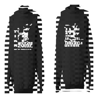 Mens The Bassfather Funny Quote For Bass Guitarist Sweatshirt | Mazezy