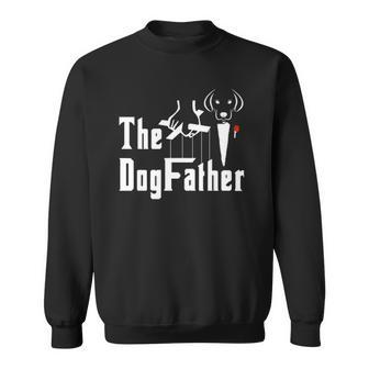 Mens The Dogfather Golden Retriever Sweatshirt | Mazezy