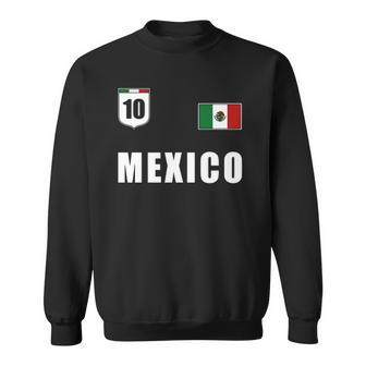 Mexico Soccer Player Design For Mexican Jersey Football Fans Sweatshirt | Mazezy