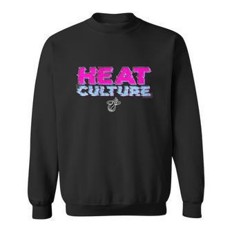 Miami Basketball Heat Culture Basketball Lover Gift Sweatshirt - Thegiftio UK