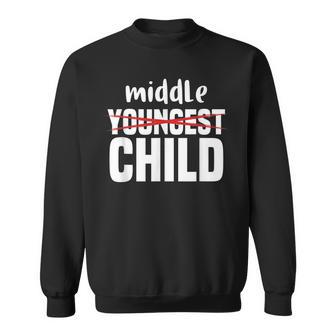Middle Children Gift Funny Siblings Brother Sister - Matter Sweatshirt - Thegiftio UK