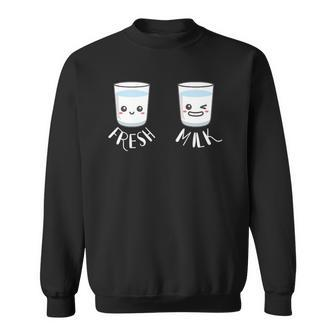 Milk Cartons Funny Breastfeeding Nursing Sweatshirt | Mazezy
