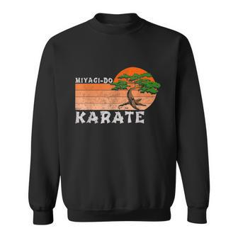 Miyagido Karate Funny Vintage Karate Bonsai Tree Sweatshirt - Monsterry UK