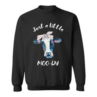 Moody Cow Lovers Farm Clothes Cowgirl Sweatshirt | Favorety UK