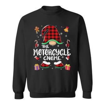 Motorcycle Gnome Buffalo Plaid Red 460 Shirt Sweatshirt | Favorety DE