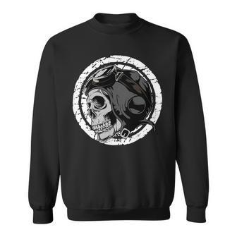 Motorcycle Skull With Helmet Dreaming 472 Shirt Sweatshirt | Favorety