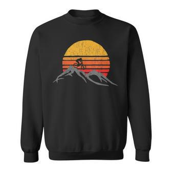 Mountain Bike Vintage Sunset Design Graphic 235 Trending Shirt Sweatshirt | Favorety