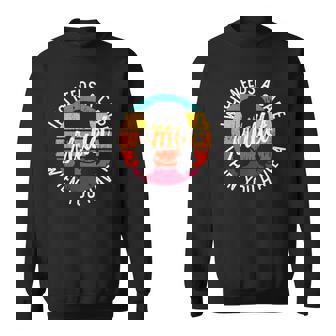 Mullet Funny Who Needs A Cape When You Have A Mullet Sweatshirt | Mazezy