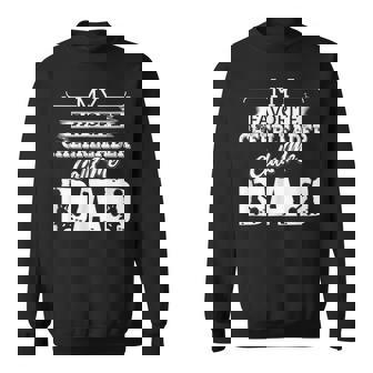 My Favorite Cheerleader Calls Me Dad Cheer Dad V2 Sweatshirt - Thegiftio