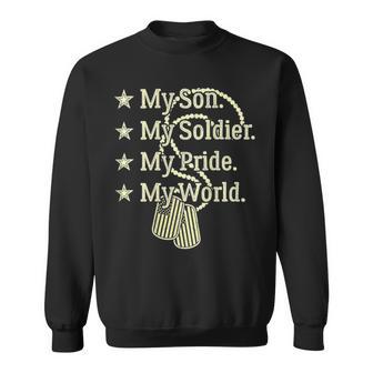 My Son Is A Soldier Hero Proud 707 Shirt Sweatshirt | Favorety