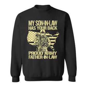 My Soninlaw Has Your Back Proud Army 688 Shirt Sweatshirt | Favorety AU