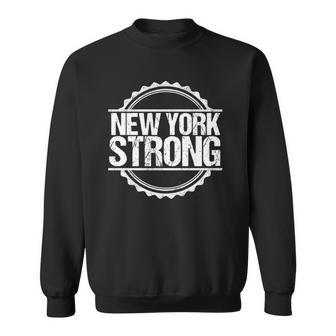 New York Strong New York Support Home Roots Pride Sweatshirt - Thegiftio UK