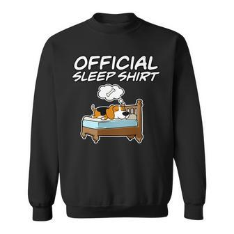 Official Sleepshirt I Pajamas I Beagle 68 Beagle Dog Sweatshirt - Seseable