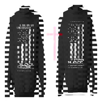 One Nation Under God American Flag Patriotic Christian V2 Sweatshirt - Thegiftio UK