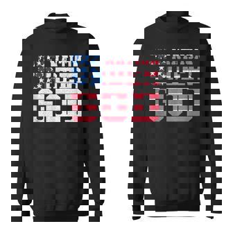 One Nation Under God Christian Bible Psalm American Patriot Sweatshirt - Thegiftio UK