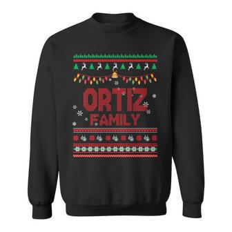 Ortiz Name Gift Ortiz Family Sweatshirt - Seseable