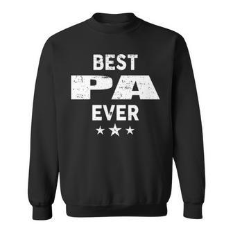 Pa Grandpa Gift Best Pa Ever Sweatshirt - Seseable