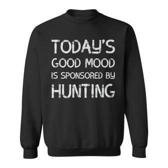 Passionate Hunter Funny Duck Hunting Deer Hunting Sweatshirt - Thegiftio UK