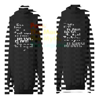Paw The Man The Myth The Legend Father Dad Uncle Idea Sweatshirt - Thegiftio UK