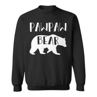 Pawpaw Grandpa Gift Pawpaw Bear Sweatshirt - Seseable