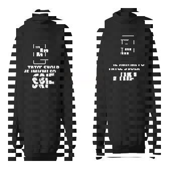 Periodic Table Mm Element Of Cookie Atomic Symbol Sweatshirt - Thegiftio