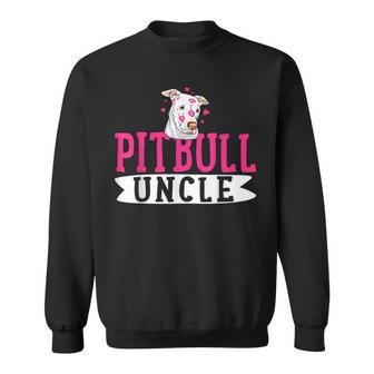 Pitbull Uncle Pit Bull Terrier Dog Pibble Owner Sweatshirt - Thegiftio UK