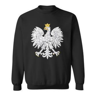 Polish Eagle Dyngus Day Orzel Bialy White Eagle Sweatshirt - Thegiftio UK