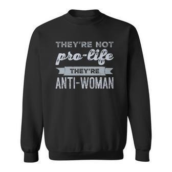 Pro Choice Reproductive Rights - Womens March - Feminist Sweatshirt | Mazezy