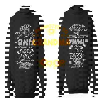 Promoted To Grandma Again Est 2023 New Grandma Gift Sweatshirt - Thegiftio