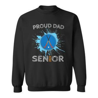 Proud Dad Hockey Senior 2022 High School Graduation Sweatshirt | Mazezy