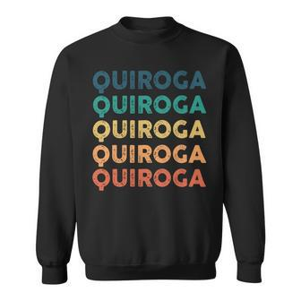 Quiroga Name Shirt Quiroga Family Name Sweatshirt - Monsterry DE