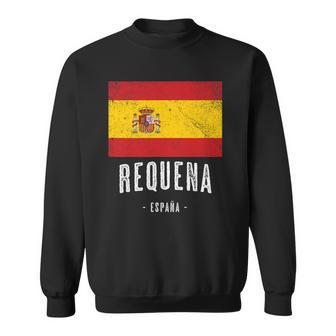 Requena Spain Es Flag City - Bandera Ropa Sweatshirt | Mazezy