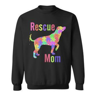 Rescue Dog Mom T Mutt Rescue T Shelter Dog Sweatshirt - Thegiftio UK