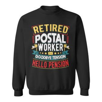 Retired Postal Worker Mailman Retirement V3 Sweatshirt | Seseable UK