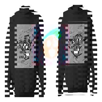 Retro Barber Hairstylist Coffee Bean Hair Cutting T Sweatshirt - Thegiftio UK