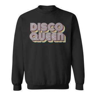 Retro Seventies Style Disco Queen 70S Sweatshirt - Thegiftio UK
