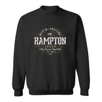 Retro Vintage Hampton Beach Sweatshirt | Mazezy