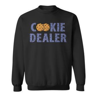 Scout Girl Funny Cookie Dealer Troop Leader Gift Sweatshirt | Seseable FR