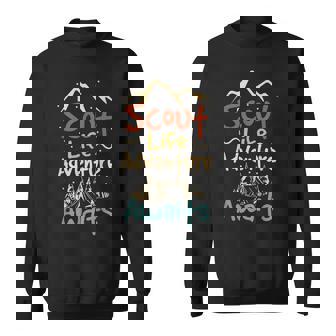 Scout Life Adventure Awaits - Scouting Scout Life Sweatshirt - Thegiftio