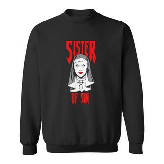 Sister Of Sin Ryzin Ghost Sweatshirt | Mazezy