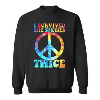 Sixties Twice Birthday Gift For A Senior Citizen V2 Sweatshirt - Seseable