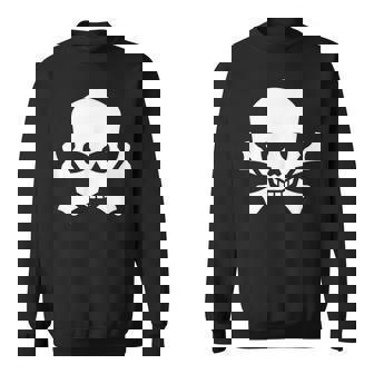 Skull And Crossbone Fun T Sweatshirt - Thegiftio