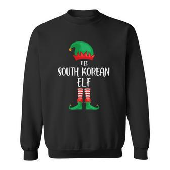 South Korean Elf Christmas Party Matching Family Group Pj Sweatshirt | Mazezy