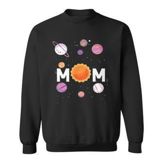 Space Mom Design For A Space Birthday Party Or Planet Party Sweatshirt | Mazezy AU