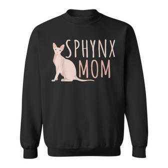 Sphynx Cat Mom Hairless Cat Lovers Owner Sweatshirt - Thegiftio UK