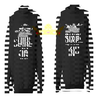 Squirrel King Who Loves Squirrels Sweatshirt | Mazezy