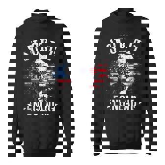 Suck It England Funny 4Th Of July George Washington Sweatshirt - Seseable