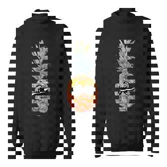 Summer Pineapple Sunglasses Sweatshirt - Thegiftio