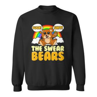 Swear Bears Funny Cute Bear Sarcastic Adult Humor Sweatshirt | Mazezy UK